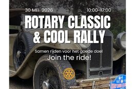 Rotary Classic & Cool Rally 2026: Samen rijden voor het goede doel