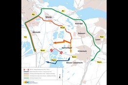 N201 tussen Hilversum en Vreeland 2 weken ’s nachts afgesloten voor onderhoud