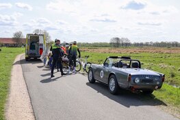 Wielrenner gewond na aanrijding met auto