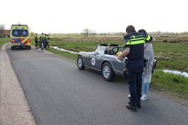 Wielrenner gewond na aanrijding met auto