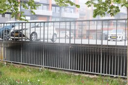 Fikse brand in parkeergarage, opgeschaald naar grote brand