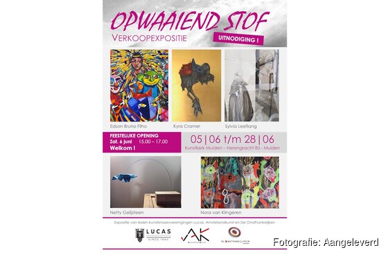 OPWAAIEND STOF kunstkerk Muiden
