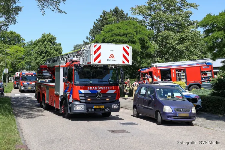 Brandweer groots uitgerukt voor brand in zorgcomplex