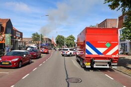 Zeer grote brand bij garagebedrijf in Hilversum