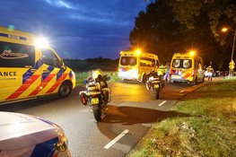 Drie gewonden na kop-staartbotsing in Naarden