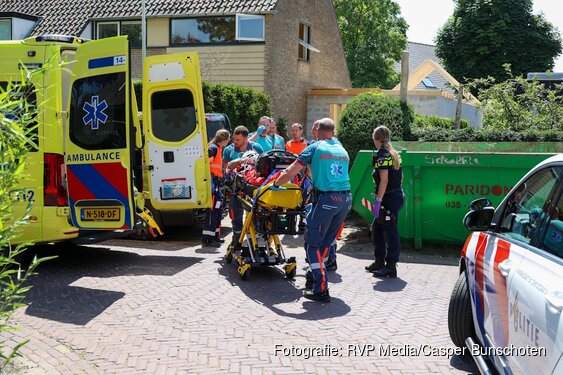 Man zwaargewond na ongeval op bouwplaats in Blaricum