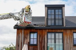 Brand op dak van woning Loosdrecht snel geblust