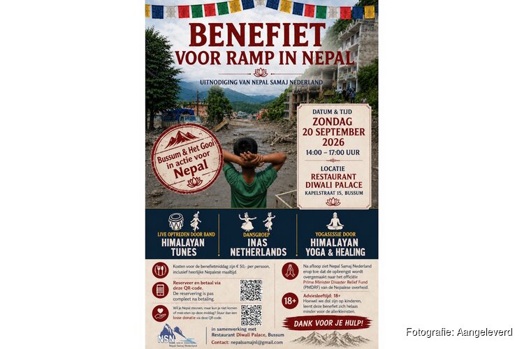 Bussum & Het Gooi in actie voor Nepal!