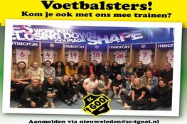 SC 't Gooi zoekt voetbalsters