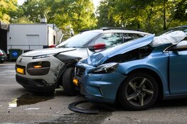 Botsing in Loosdrechtse Bos