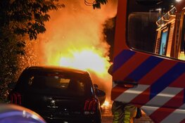 Brand in pick-up truck