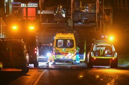 Verkeersongeluk bij terrein GAD-scheidingsstation Hilversum