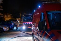 Brand in portiek, brandstichting mogelijke oorzaak