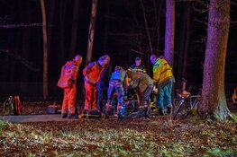 Zwaargewonde bij ernstig ongeval op Hilversums fietspad