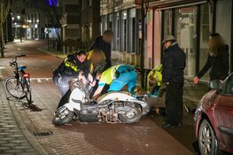 Gewonden bij brommerongeval in Hilversum