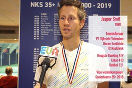 Jasper Smit nationaal tenniskampioen Seniors 2020 (video)