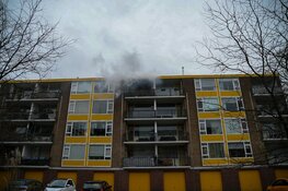 Brand in portiekwoning Hilversum