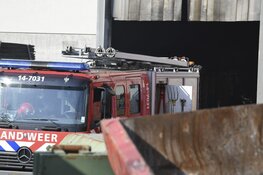 Brand bij afvalverwerkingsbedrijf Hilversum
