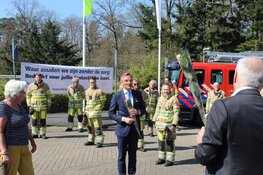 Brandweer Blaricum en Laren bedanken zorgmedewerkers