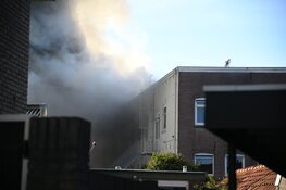 Grote brand in voormalige sigarenfabriek Hilversum