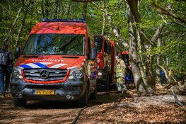 Bosbrand blijkt kampvuur