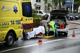 Bromfietser gewond in Hilversum