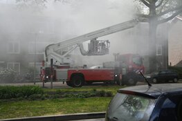 Brand in portiekwoning Hilversum