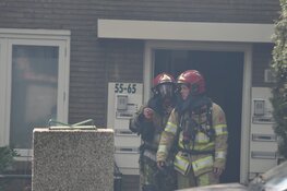 Brand in portiekwoning Hilversum