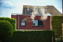 Brand in woning Hilversum