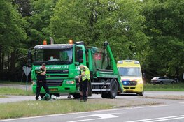 Fietser aangereden op Hilversumsestraatweg door vrachtwagen