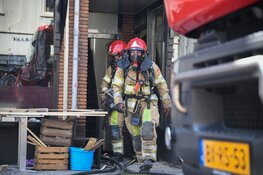 Brand in bovenwoning Hilversum