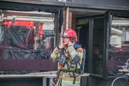 Brand in bovenwoning Hilversum