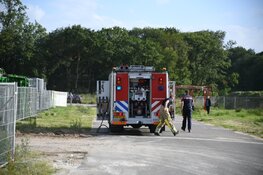 Brand op bouwplaats Hilversum, politie sluit weg af