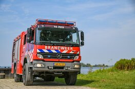 Brandweer zorgt voor waterpret in 't Gooi