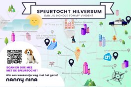 Help! Tommy is vermist. Detectives in de dop gezocht in Hilversum