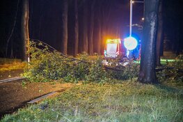 Meters lange tak breekt af in Hilversum