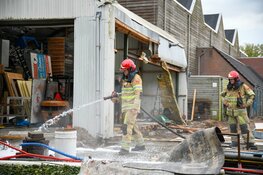 Brand in loods Nederhorst