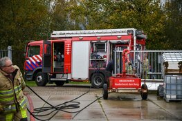 Brand in loods Nederhorst