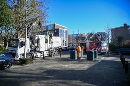 Kleine brand in vuilniswagen in Hilversum