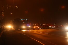 Aanrijding met drie auto&#39;s op A1
