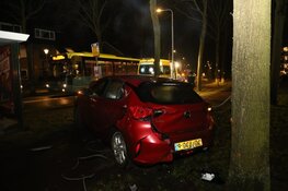 Automobilist aangehouden na crash in Blaricum