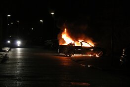 Gestolen auto brandt uit in Bussum