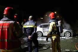 Gestolen auto brandt uit in Bussum
