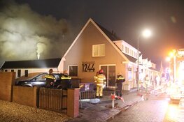Felle brand bij restaurant in Ankeveen