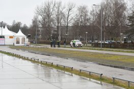 Verdacht pakketje bij teststraat in Hilversum