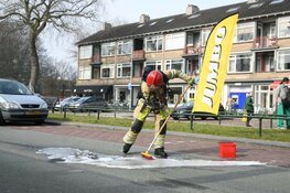 Auto in brand op de Stephensonlaan in Hilversum