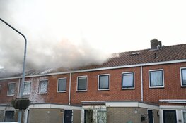 Forse schade bij brand in woning Hilversum
