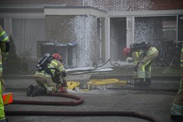 Forse schade bij brand in woning Hilversum