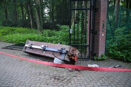 Brand door zonnepanelen bij woning Hilversum