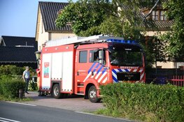 Eendje verstrikt geraakt in afwateringsput Loosdrecht